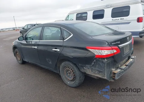 2014 Nissan Sentra S from USA, damaged, VIN 3N1AB7APXEY200306